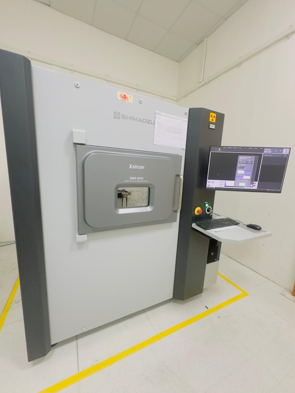 Shimadzu X-ray inspection system on the Flashline EMS line